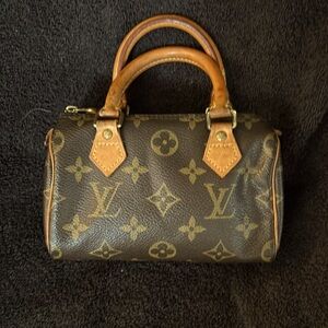 Vintage Louis Vuitton Nano Speedy.  Lovingly Used.